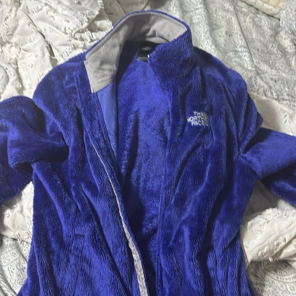 Purple only worn once. Like new